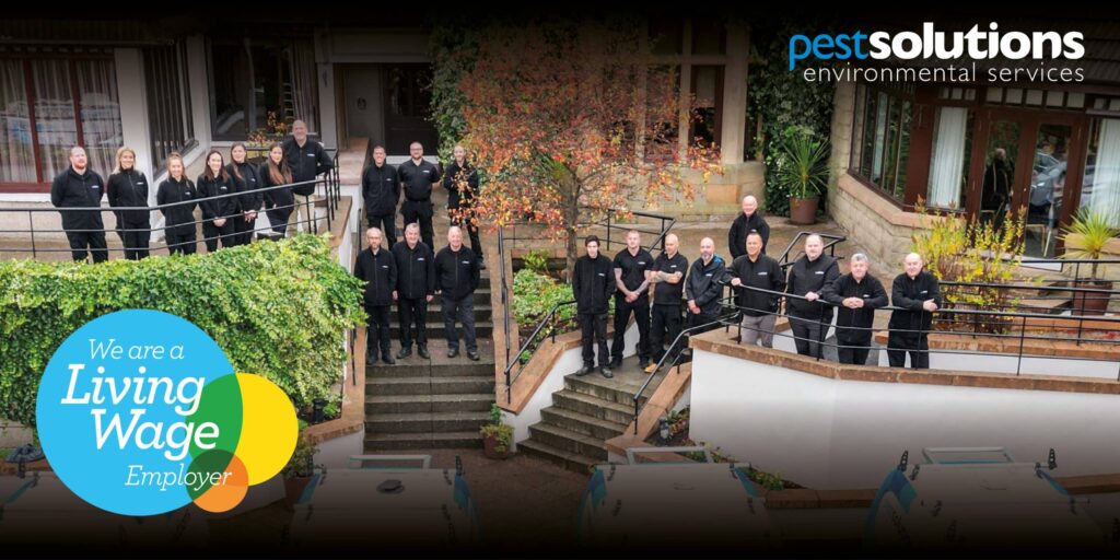 Pest Solutions Becomes Accredited Living Wage Employer