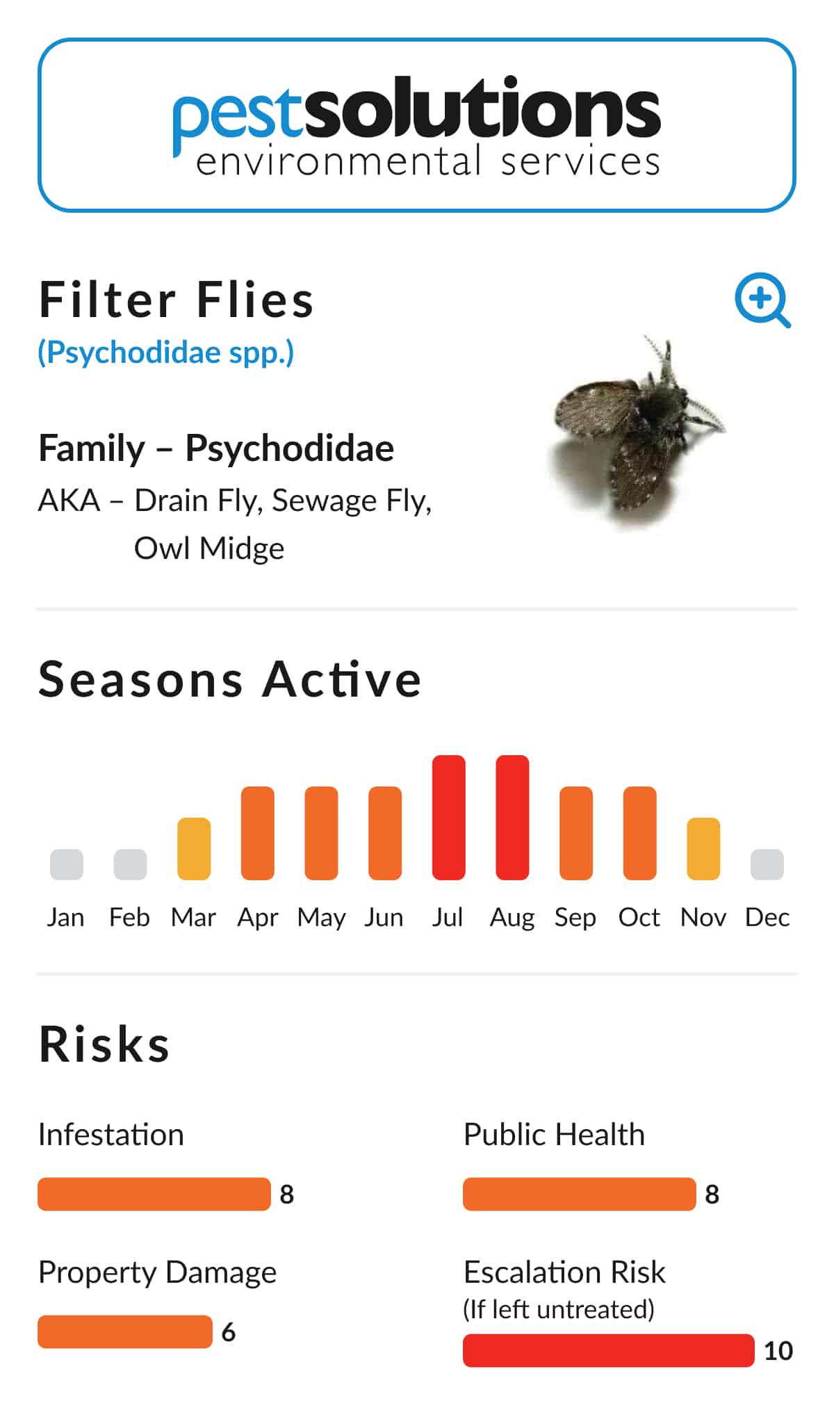 Pest=Filter Flies