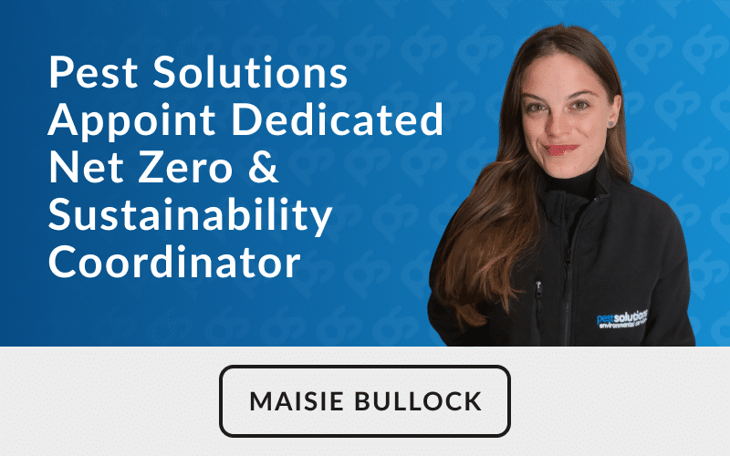 Maisie Bullock Sustainability Coordinator for Pest Solutions